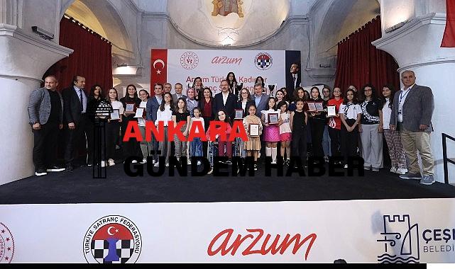 Arzum, Cumhuriyetin 100. yılını Arzum Türkiye Kadınlar Satranç Şampiyonası ile kutladı