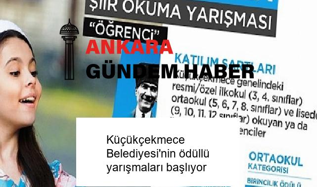Küçükçekmece Belediyesi’nin ödüllü yarışmaları başlıyor