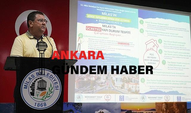 Milas’ın 13 mahallesindeki 12 bin yapıya “Deprem” değerlendirmesi
