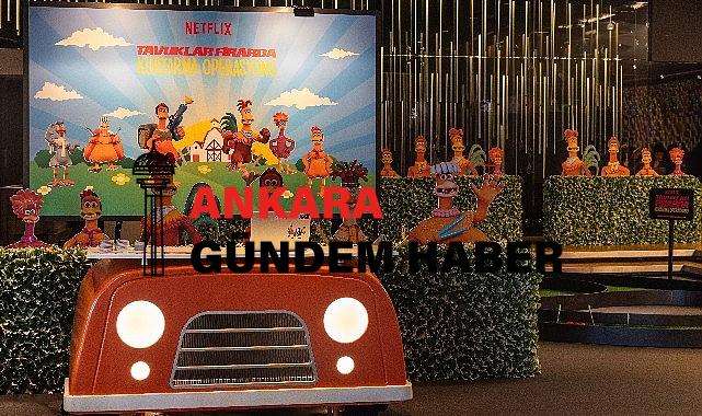 Netflix’in yeni animasyon filmi Tavuklar Firarda: Kurtarma Operasyonu’nun özel gösterimi İstanbul’da gerçekleşti