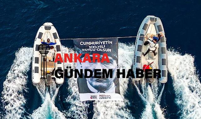 Honda Marine, 300 Sportif Balıkçı ile Denizde 100. Yıl Bayrağı Açtı