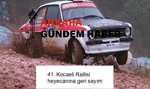 41. Kocaeli Rallisi heyecanına geri sayım
