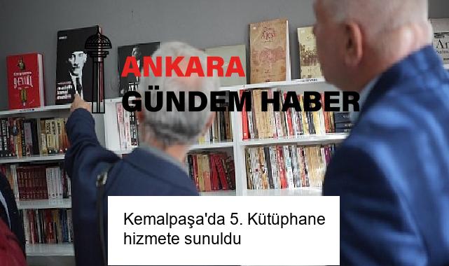 Kemalpaşa’da 5. Kütüphane hizmete sunuldu