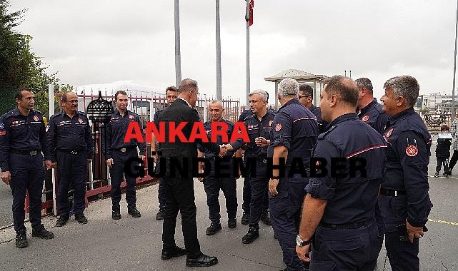 Başkan Çalık İtfaiye Haftası’nı Kutladı