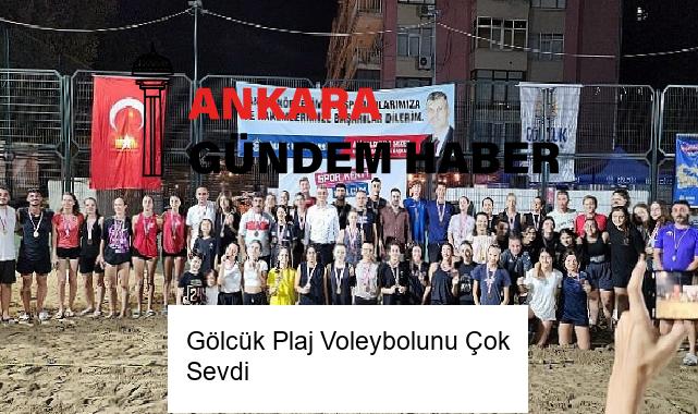 Gölcük Plaj Voleybolunu Çok Sevdi