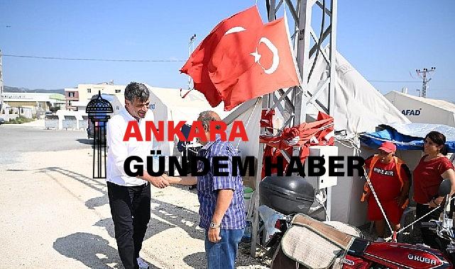 Lider Kocaman bayramda Hatay’da