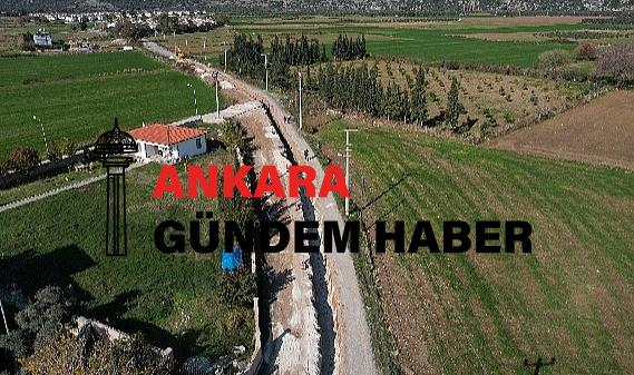 Büyükşehir Ören Kanalizasyon Projeinin 18 Bin Metresini Tamamladı