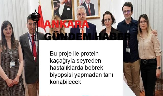 Bu proje ile protein kaçağıyla seyreden hastalıklarda böbrek biyopsisi yapmadan tanı konabilecek