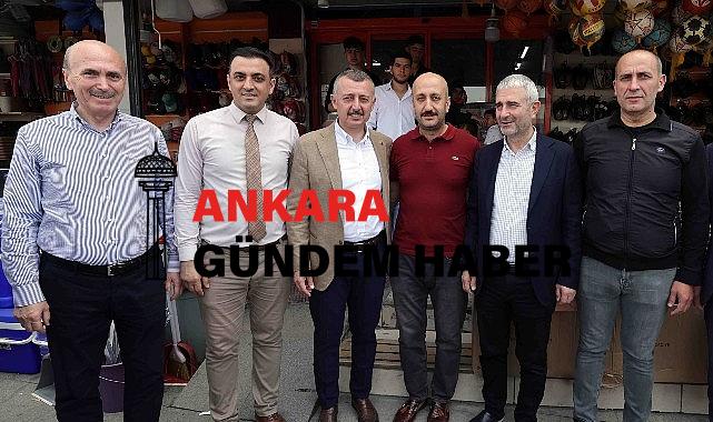 Lider Büyükakın, Gebze’de Akse sapağı esnafıyla buluştu