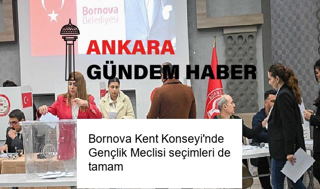 Bornova Kent Konseyi’nde Gençlik Meclisi seçimleri de tamam