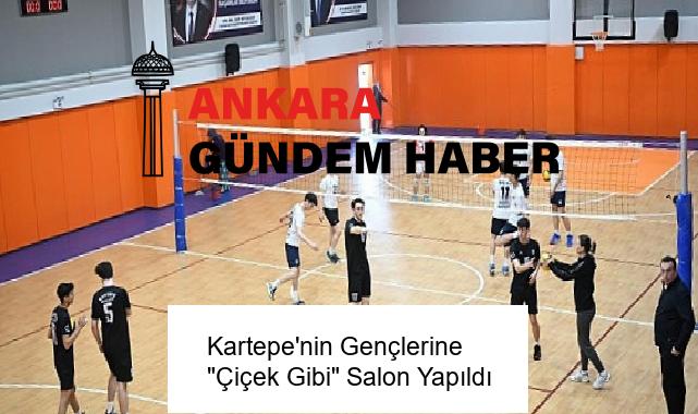 Kartepe’nin Gençlerine “Çiçek Gibi” Salon Yapıldı