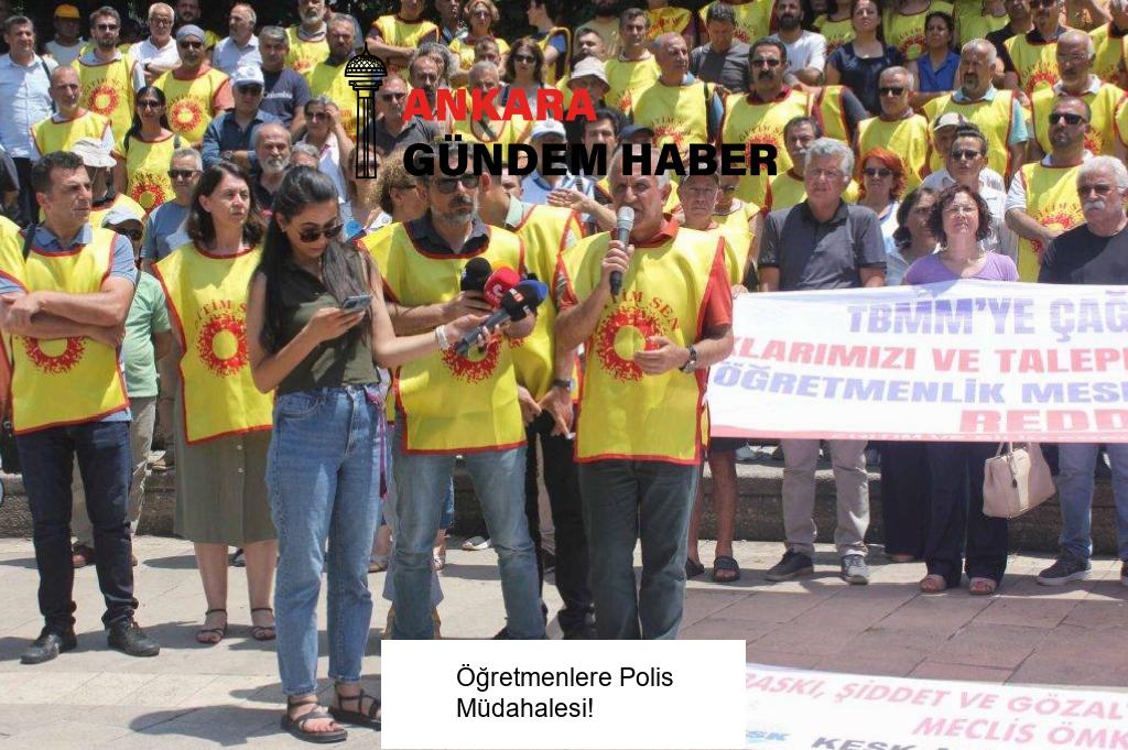 Öğretmenlere Polis Müdahalesi!