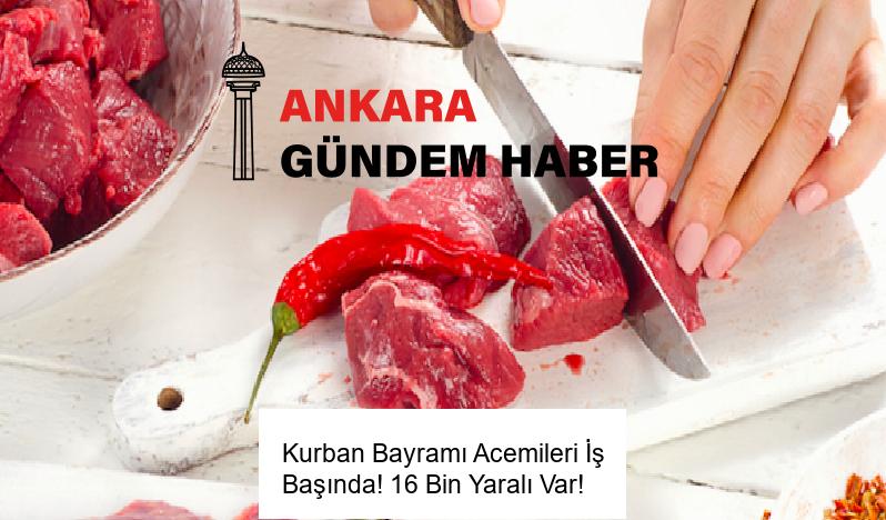 Kurban Bayramı Acemileri İş Başında! 16 Bin Yaralı Var!
