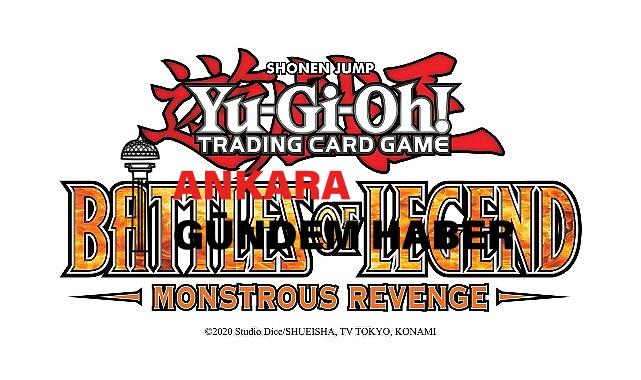 YU-GI-OH! Koleksiyon Kart Oyunu’nun yeni Booster Seti Battles Of Legend: Monstrous Revenge çıktı
