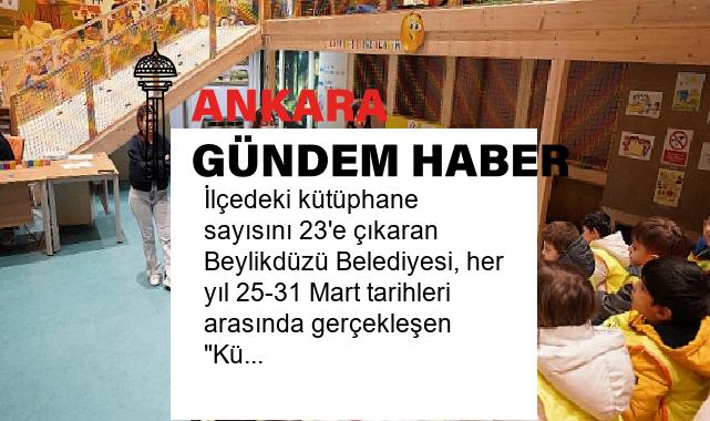 İlçedeki kütüphane sayısını 23’e çıkaran Beylikdüzü Belediyesi, her yıl 25-31 Mart tarihleri arasında gerçekleşen “Kütüphane Haftası”nı bir dizi etkinlikle kutlad