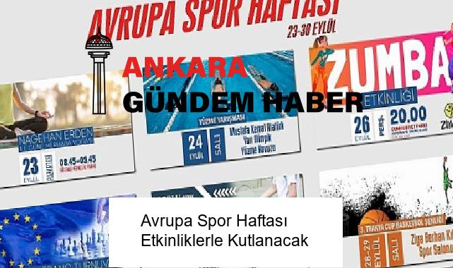 Avrupa Spor Haftası Etkinliklerle Kutlanacak