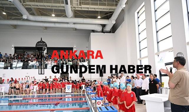 Kartepe’de 245 Minik yüzücü mücadele etti 