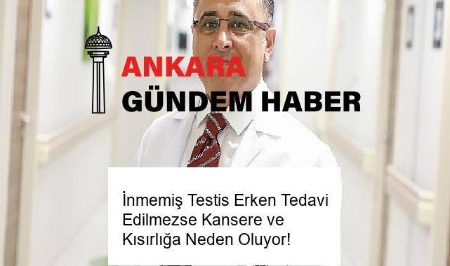İnmemiş Testis Erken Tedavi Edilmezse Kansere ve Kısırlığa Neden Oluyor!