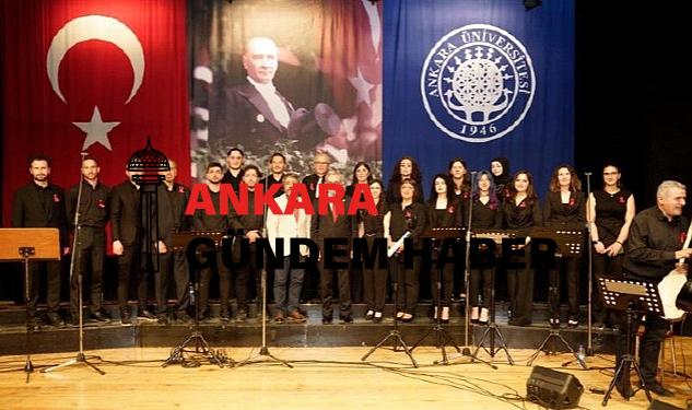 Ankara Üniversitesinde Zelzeleden Etkilenen Vilayetlerin Türküleri Yankılandı