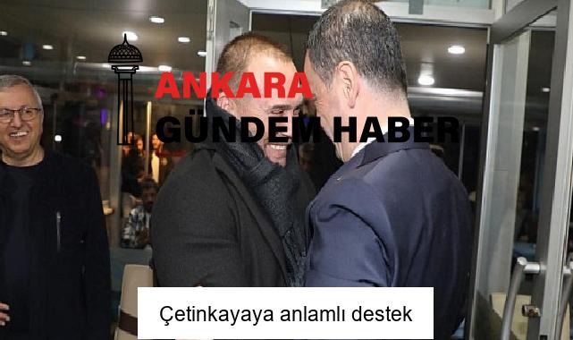 Çetinkayaya anlamlı destek