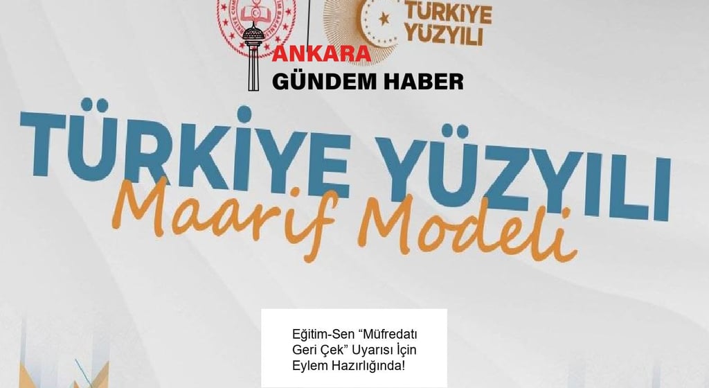 Eğitim-Sen “Müfredatı Geri Çek” Uyarısı İçin Eylem Hazırlığında!