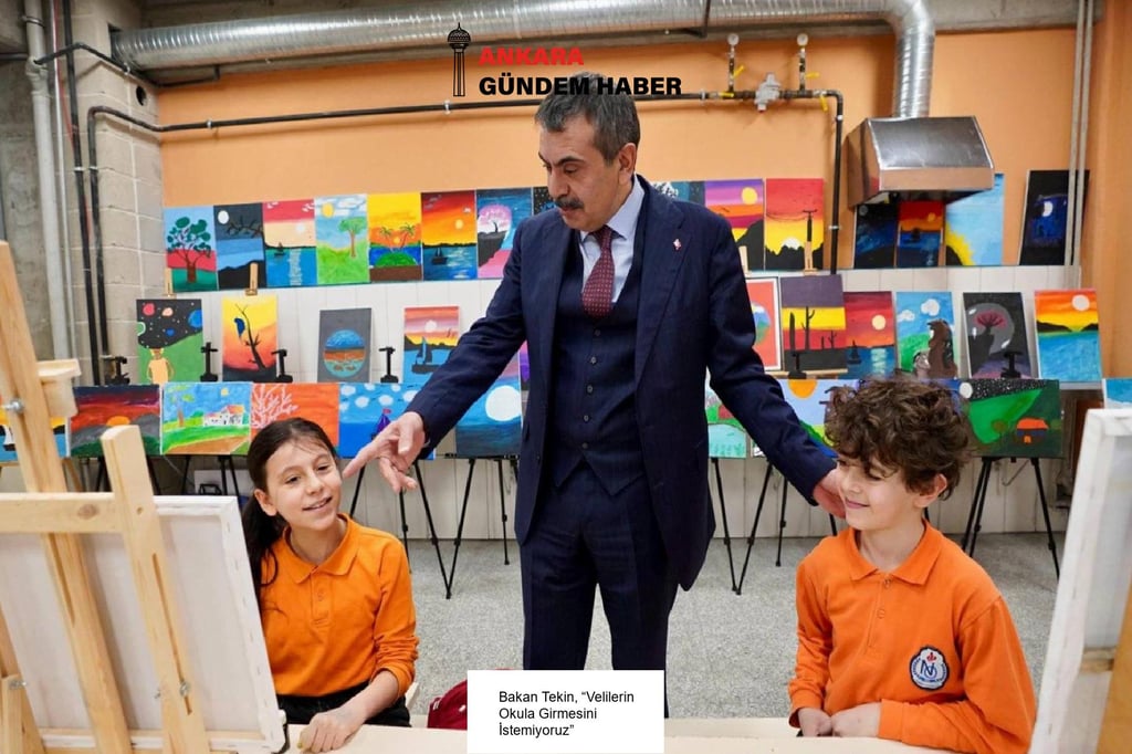 Bakan Tekin, “Velilerin Okula Girmesini İstemiyoruz”