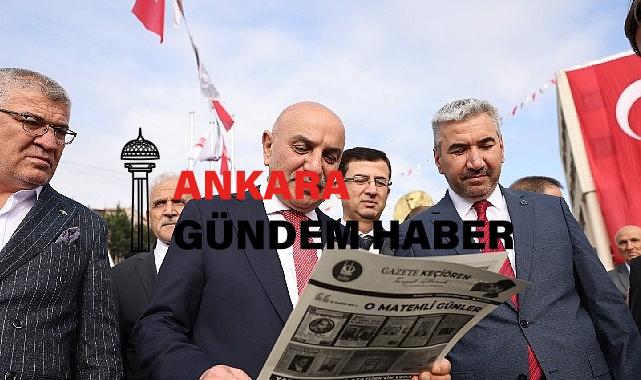 Gazi Mustafa Kemal Atatürk vefatının 85’inci yıl dönümünde keçiören’de anıldı