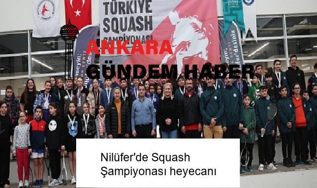 Nilüfer’de Squash Şampiyonası heyecanı