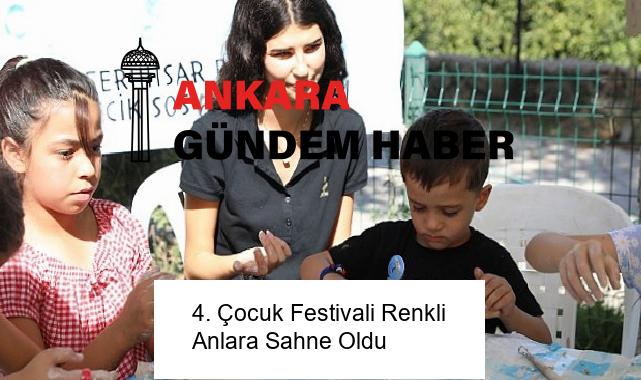 4. Çocuk Festivali Renkli Anlara Sahne Oldu
