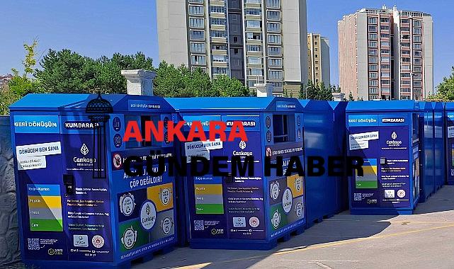 Taşdelen’den Çankaya’ya 50 Yeni Geri Dönüşüm Kumbarası