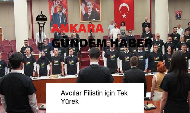 Avcılar Filistin için Tek Yürek