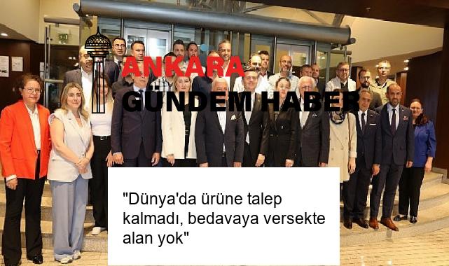 “Dünya’da ürüne talep kalmadı, bedavaya versekte alan yok”