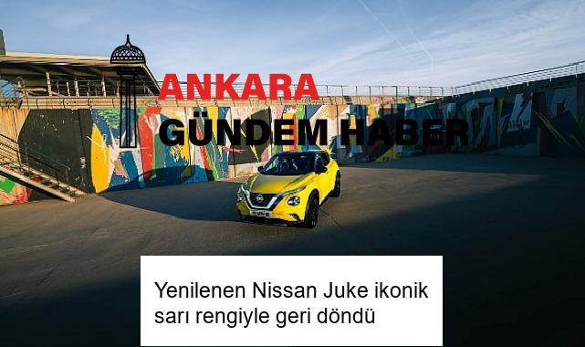 Yenilenen Nissan Juke ikonik sarı rengiyle geri döndü