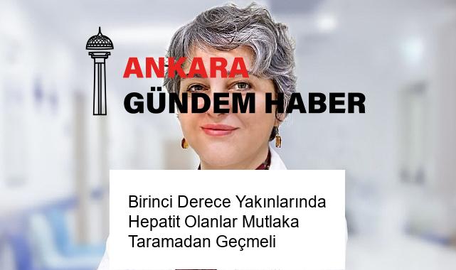 Birinci Derece Yakınlarında Hepatit Olanlar Mutlaka Taramadan Geçmeli