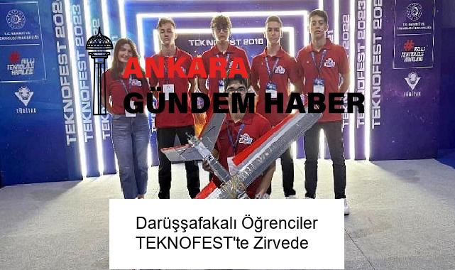 Darüşşafakalı Öğrenciler TEKNOFEST’te Zirvede