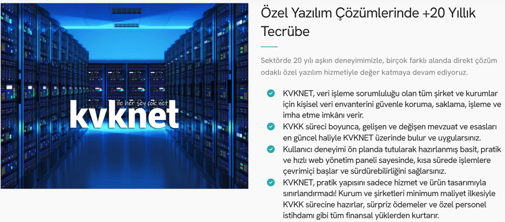 KVKK Uyum Sürecinizi Kolaylaştıran KVKNET ile Güvenli ve Etkin Çözümler