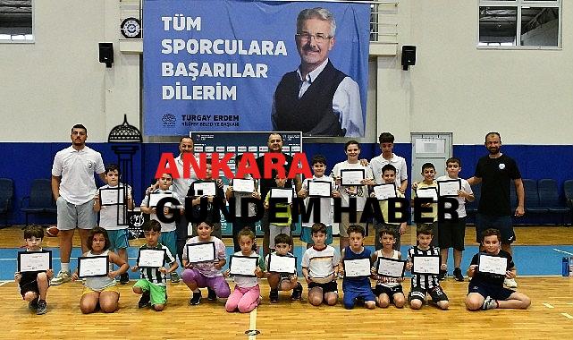 Yaz Spor Okulları’nda ilk dönem bitti