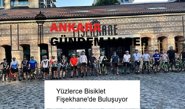 Yüzlerce Bisiklet Fişekhane’de Buluşuyor