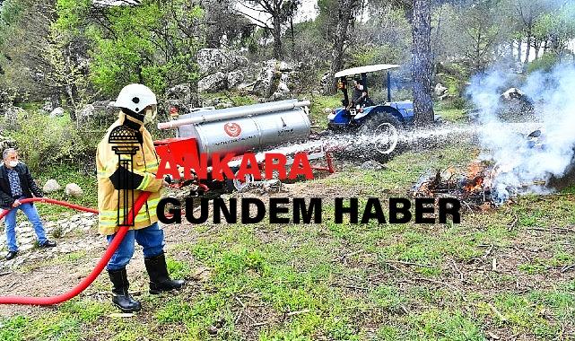 İzmir’de orman yangınlarıyla mücadelede büyük başarı