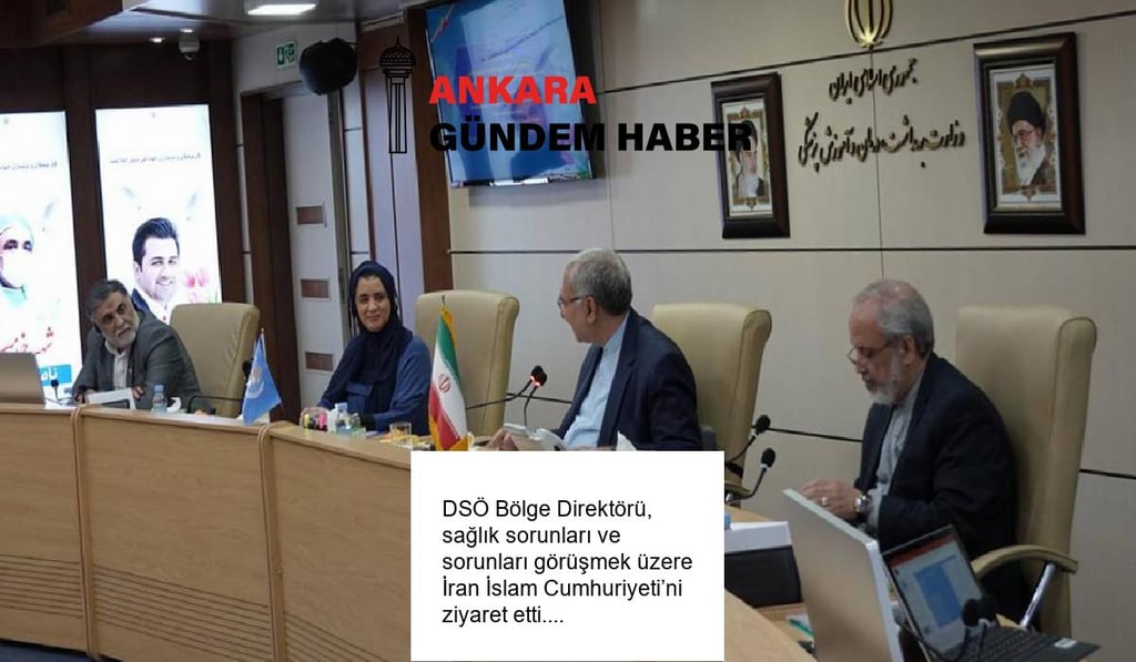 DSÖ Bölge Direktörü, sağlık sorunları ve sorunları görüşmek üzere İran İslam Cumhuriyeti’ni ziyaret etti.