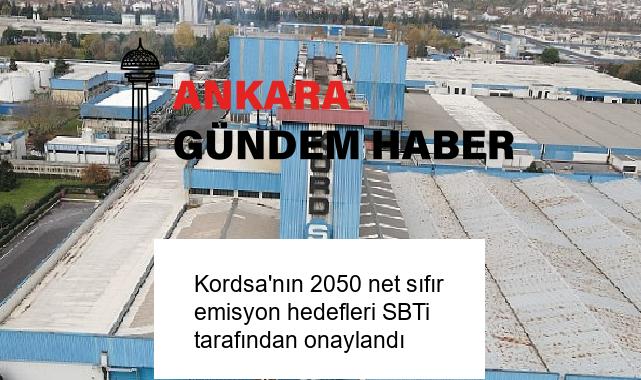 Kordsa’nın 2050 net sıfır emisyon hedefleri SBTi tarafından onaylandı