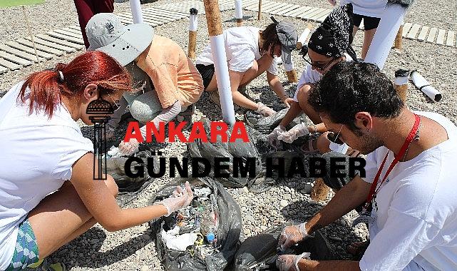 Plastiksiz Kıyılar, Plastiksiz Sular Projesi Konyaaltı Sahili’nde başladı