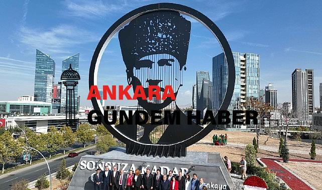 Cumhuriyet’in 100. Yılına armağan dev Atatürk anıtı