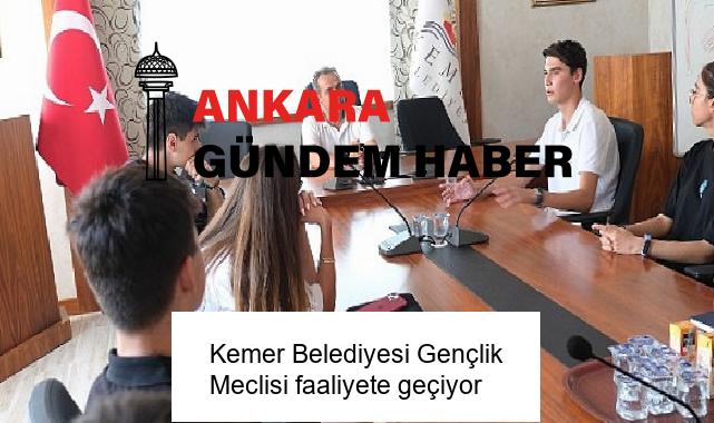 Kemer Belediyesi Gençlik Meclisi faaliyete geçiyor