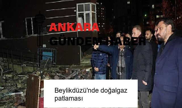 Beylikdüzü’nde doğalgaz patlaması