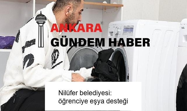 Nilüfer belediyesi: öğrenciye eşya desteği