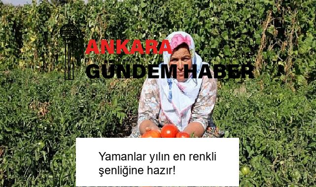 Yamanlar yılın en renkli şenliğine hazır!