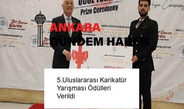 5.Uluslararası Karikatür Yarışması Ödülleri Verildi