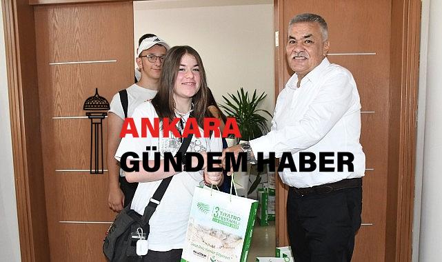 Alman öğrenciler “Kardeş Kent” projesi kapsamında Torbalı’da