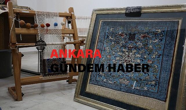 126 Bin düğümlük göz kamaştıran İpek Halı